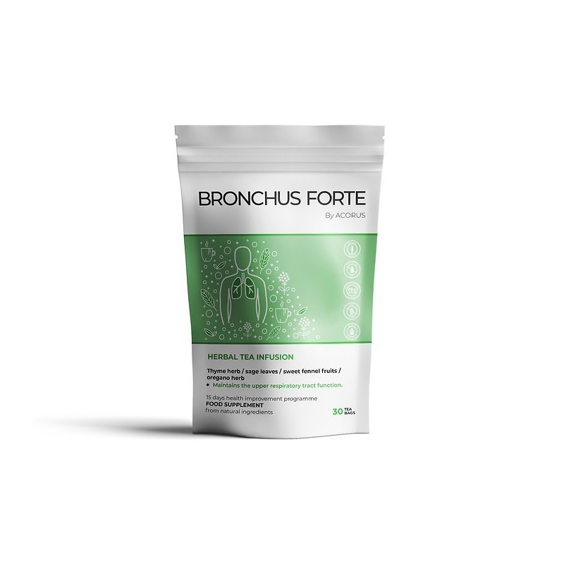 Bronchoherba forte, arbata, Acorus, 30 pakelių