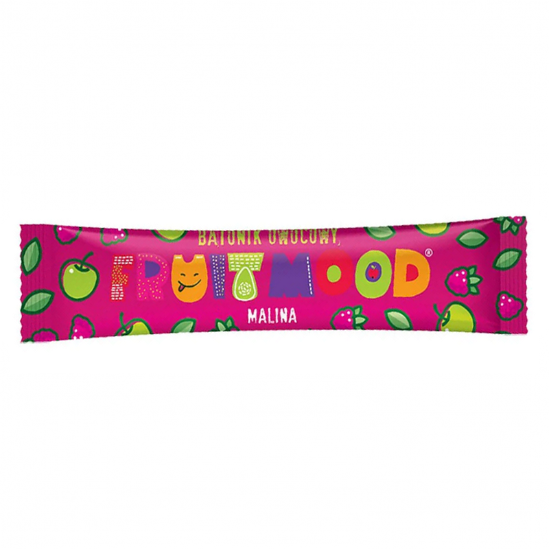 Vaisių batonėliai su avietėmis FruitMood, 20g (3vnt)