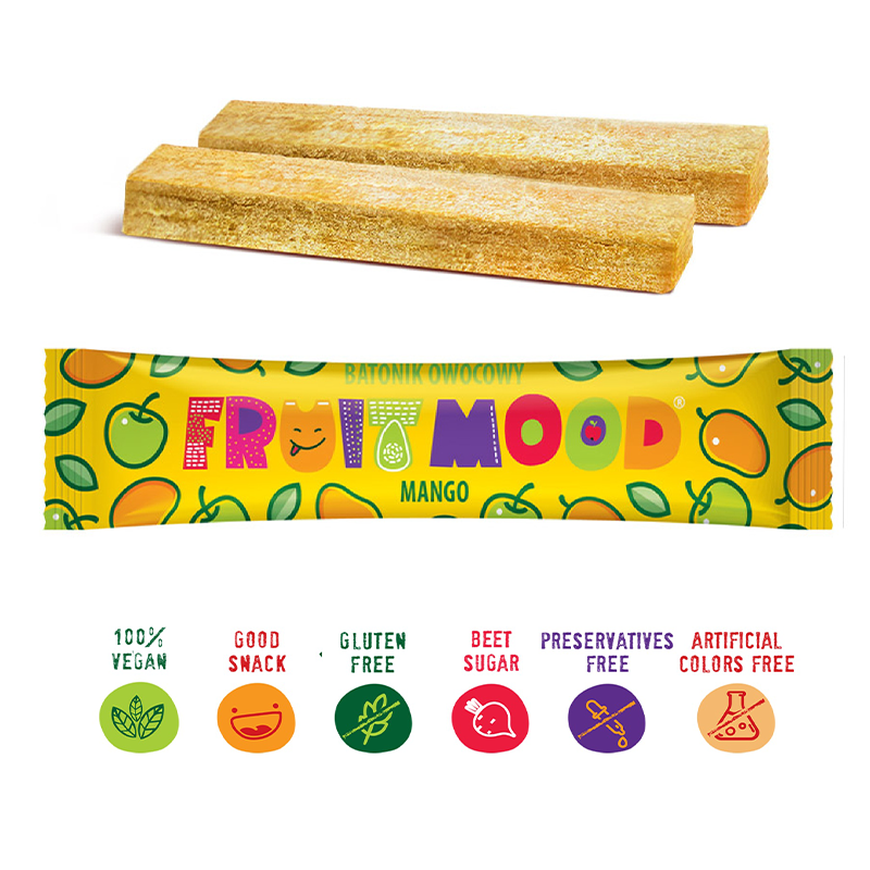 Vaisių batonėliai su mangais | Fruitmood