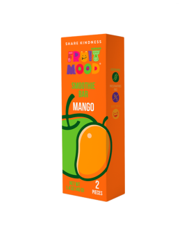 Vaisių batonėliai su mangais, FruitMood, (draugų pakuotė), 40 g