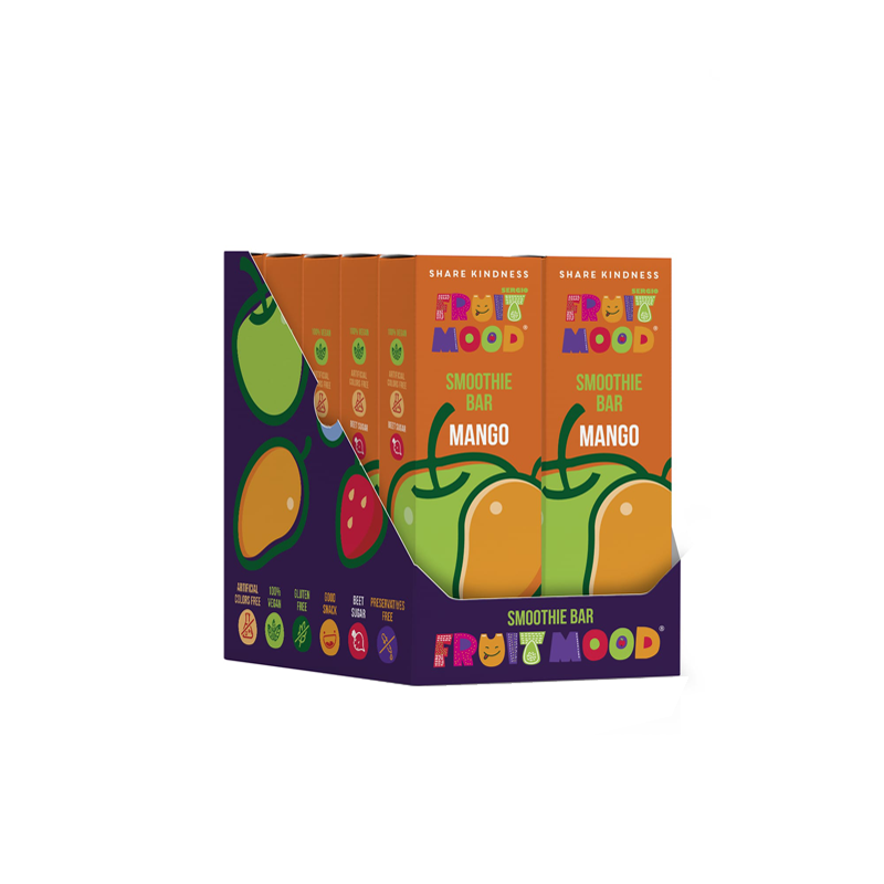 Vaisių batonėliai su mangais | Fruitmood