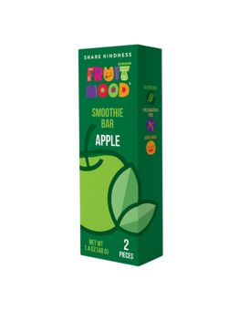 Fruit bars with apple, FruitMood (sharing pack), 40 g