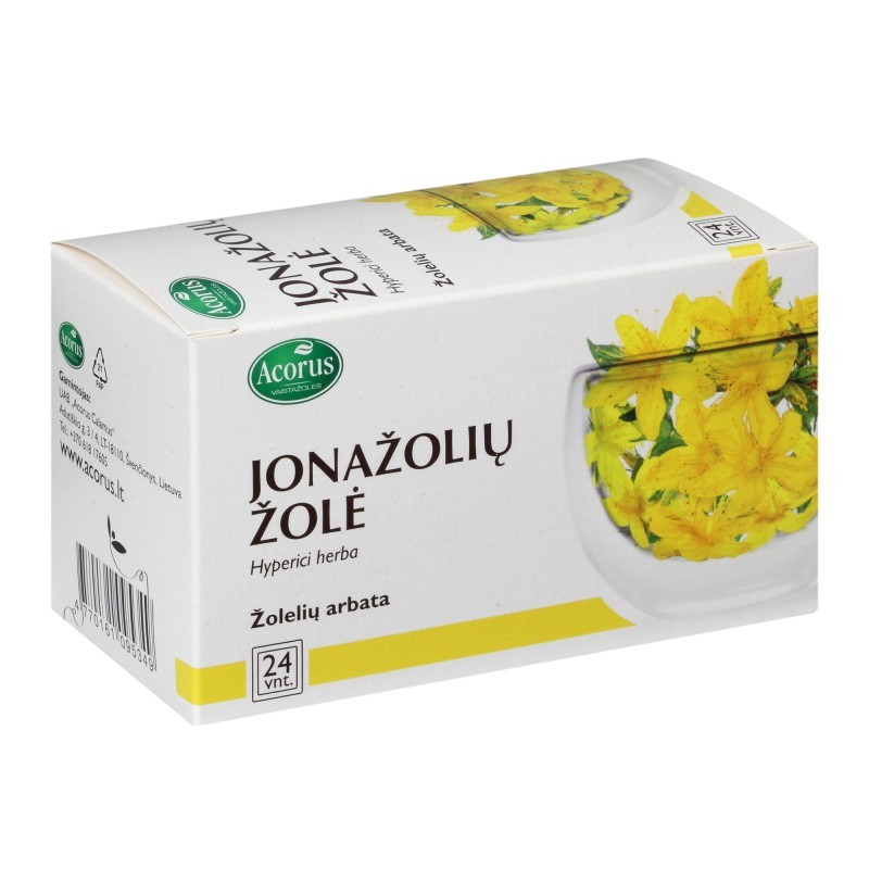 Jonažolių žolė, nervų sistemai/virškinimo sistemai, Švenčionių vaistažolės, 24 pakelių