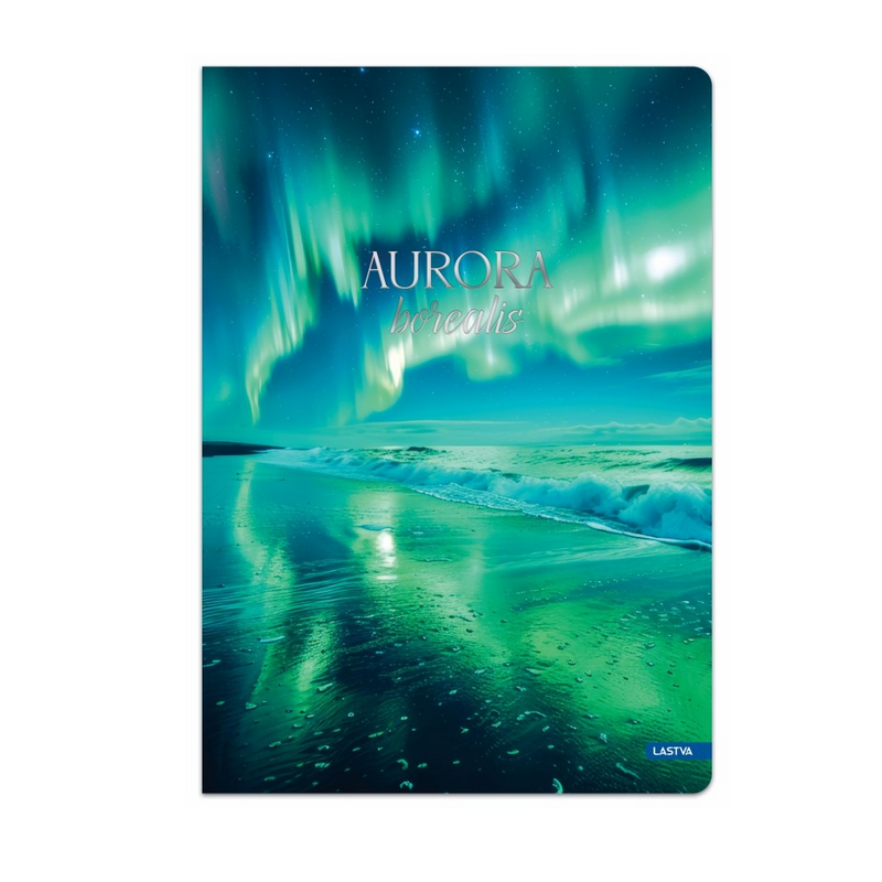 Sąsiuvinis AURORA A4 70g 96l linija, įp.5