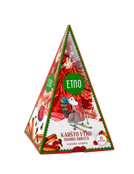 Mulled wine-flavoured tea, ETNO, 15 tea bags