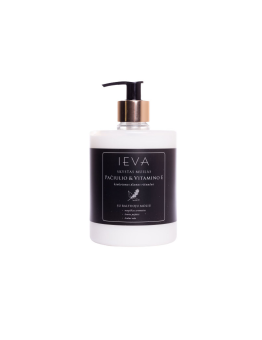 Skystas muilas IEVA 500ml, pačiulio ir vitamino E