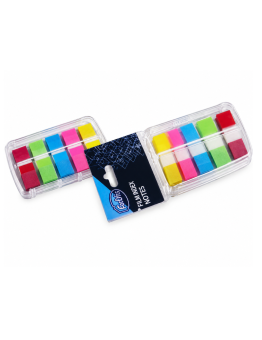 Indeksai žymekliai plastikiniai FOROFIS 12x44mm. 30x5 sp. įp.72