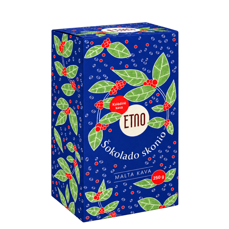 Šokolado skonio malta kava, ETNO, 250 g.