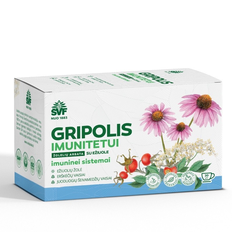GRIPOLIS IMUNITETUI su ežiuole ŠVF, 20vnt