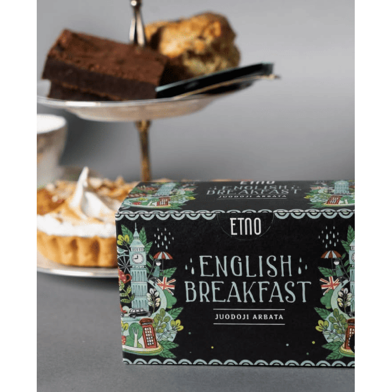 Juodoji arbata English breakfast ETNO |  Onelife.lt