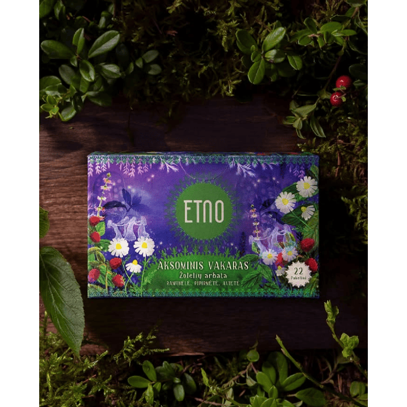 Aksominis vakaras herbal tea, ETNO, 22 tea bags