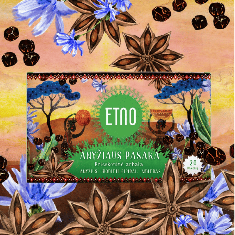 Anyžiaus pasaka spiced tea, ETNO, 20 tea bags