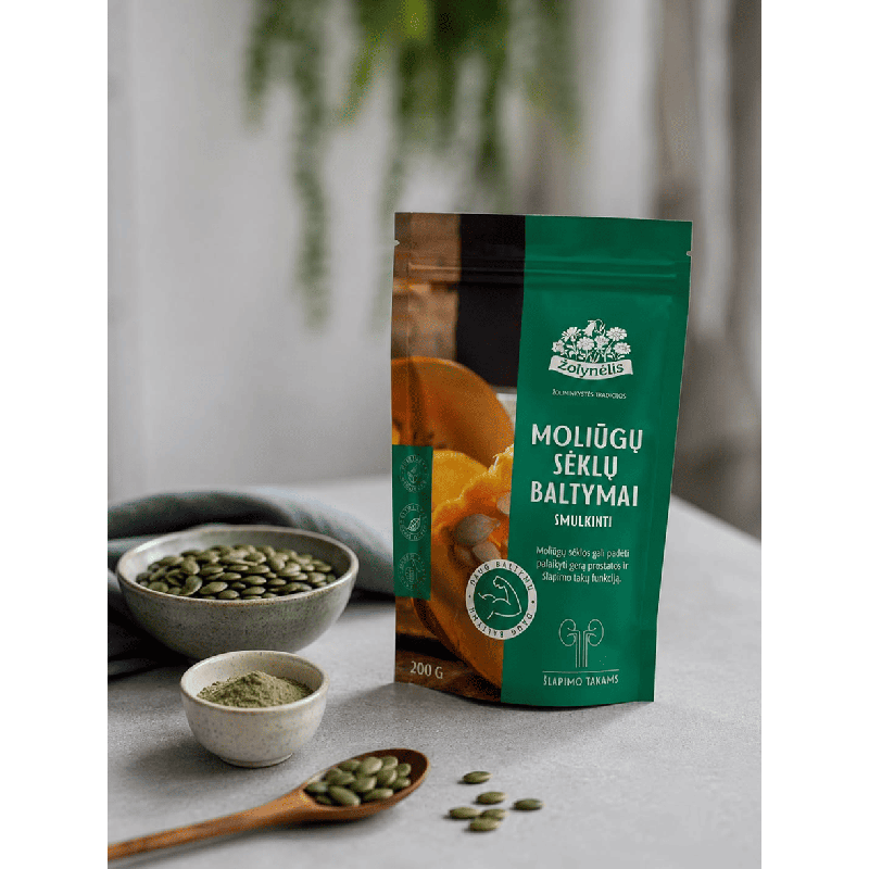 Moliūgų sėklų baltymai smulkinti, Žolynėlis, 200 g