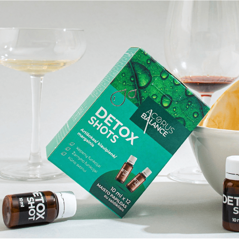 Detox shots Kepenų, žarnyno funkcijai | Onelife.lt