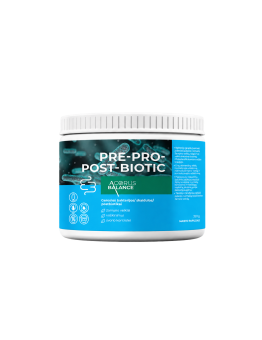 Pre-Pro-Post-Biotic, skaidulos su gerosiomis bakterijomis, žarnynui, 350 g