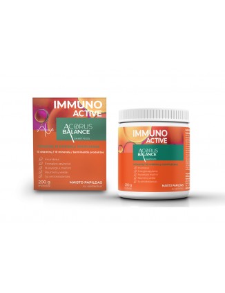 Milteliai IMMUNO ACTIVE, Acorus Balance, 200 g