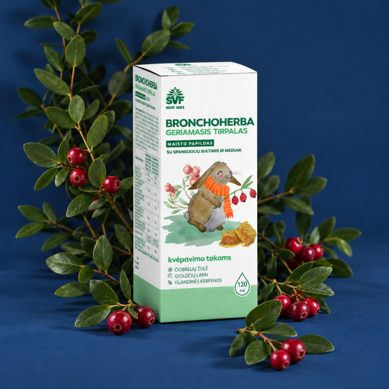Bronchoherba geriamasis tirpalas | Onelife.lt