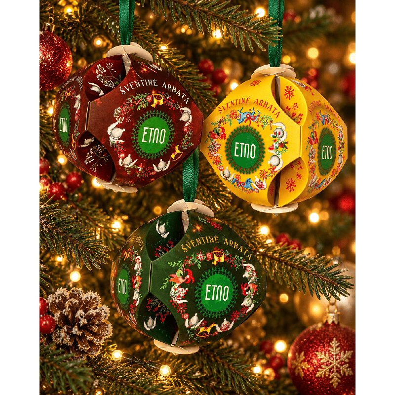 Christmas bauble with fruit tea, ETNO, 40 g
