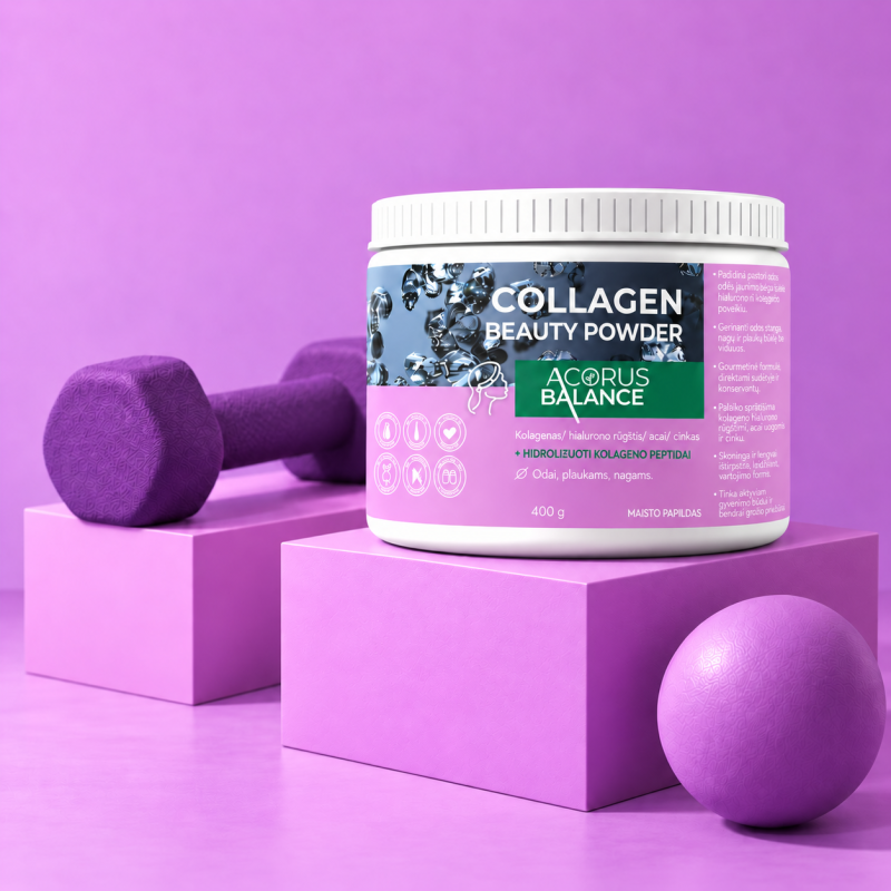 Acorus Balance Collagen Beauty, kolagenas grožiui | Onelife.lt