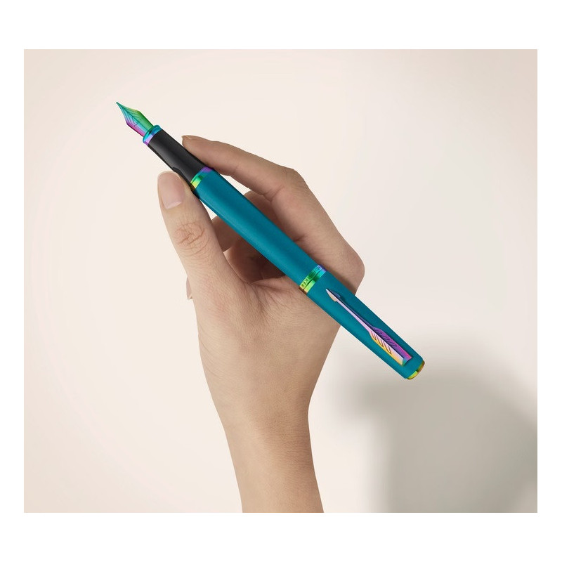 Plunksnakotis PARKER MERIDIAN TEAL GT F, turkio sp.