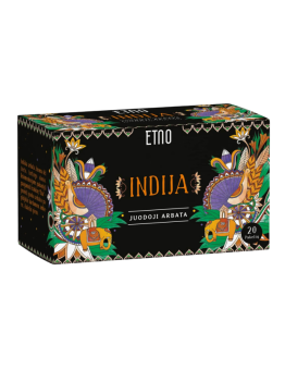 Juodoji arbata Indija, ETNO, 20 vnt.