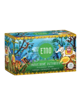 Imbierinė istorija (Ginger Story) spiced tea, ETNO, 20 tea bags