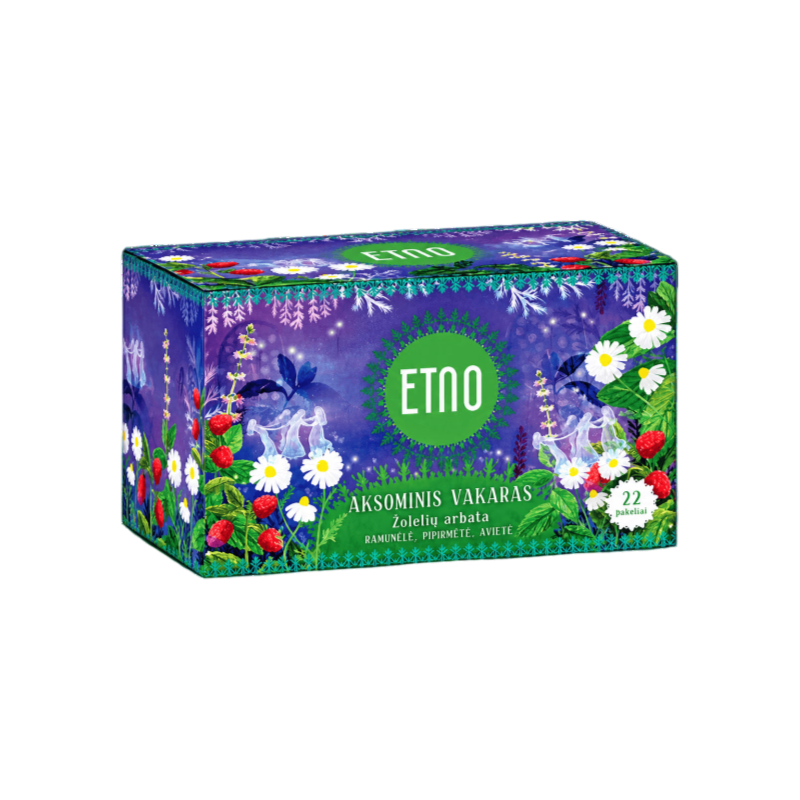 Aksominis vakaras herbal tea, ETNO, 22 tea bags