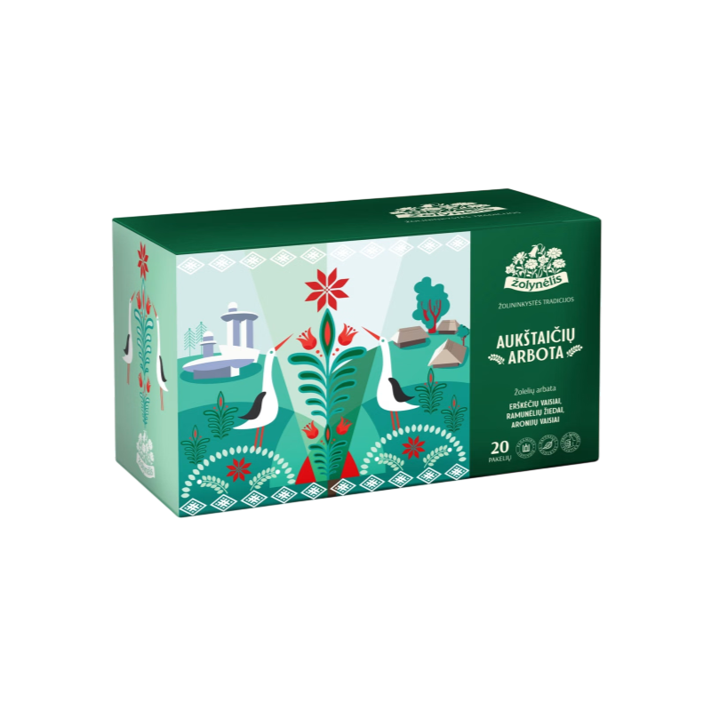Aukštaičių arbota herbal tea, Žolynėlis, 20 tea bags