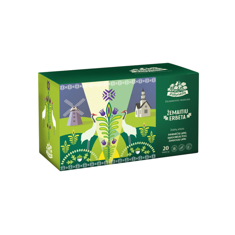 Žemaitiu erbeta herbal tea, Žolynėlis, 20 tea bags