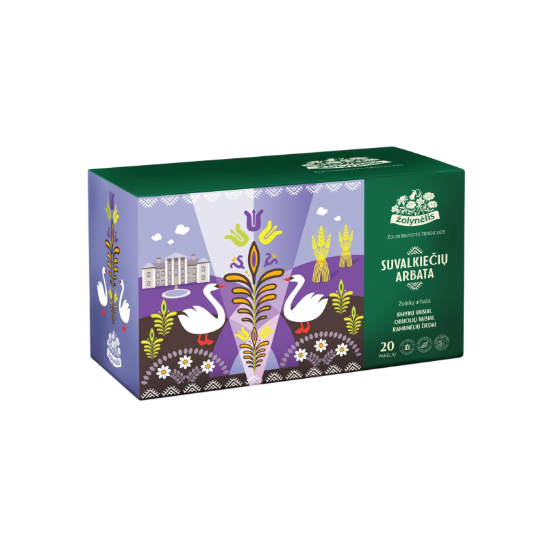 Suvalkiečių arbata herbal tea, Žolynėlis, 20 tea bags