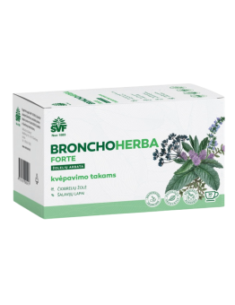 Arbata Bronchoherba forte, Švenčionių vaistažolės, 20 vnt.