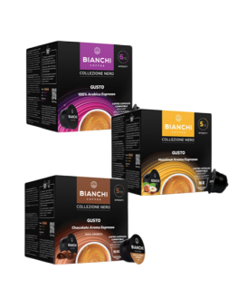 Maksimalistams, kavos kapsulių rinkinys Dolce Gusto®, BIANCHI, 3 pak.