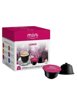 Lungo, kavos kapsulės Dolce Gusto®, Must, 16 vnt.