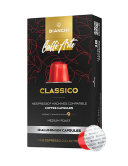 Caffè Arte Classico, kavos kapsulės Nespresso®, BIANCHI, 10 vnt.