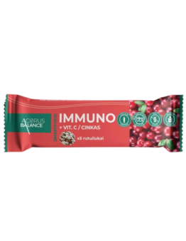 Vaisiniai rutuliukai IMMUNO + Vit. C / Cinkas | Onelife.lt