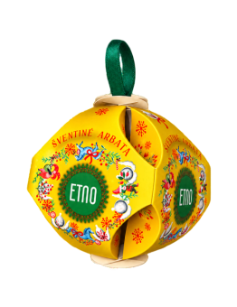 Kalėdinis žaisliukas su vaisine arbata, ETNO, 40 g,