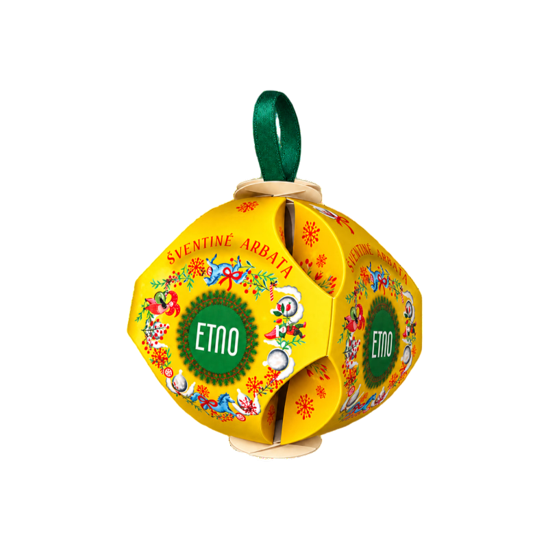 Christmas bauble with fruit tea, ETNO, 40 g