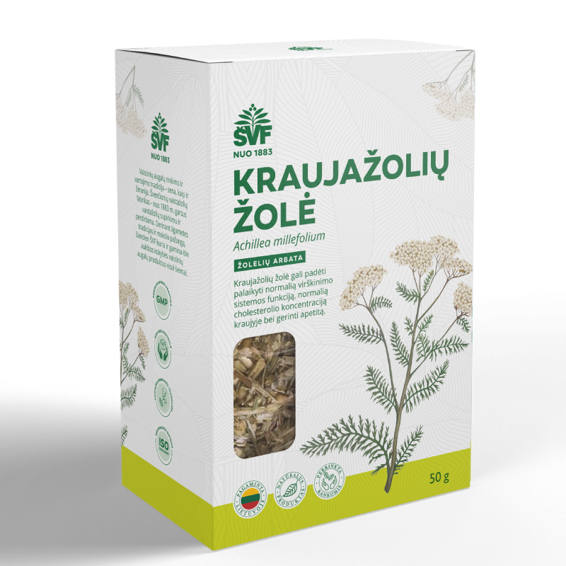 Žolelių arbata kraujažolių žolė ŠVF, 50 g