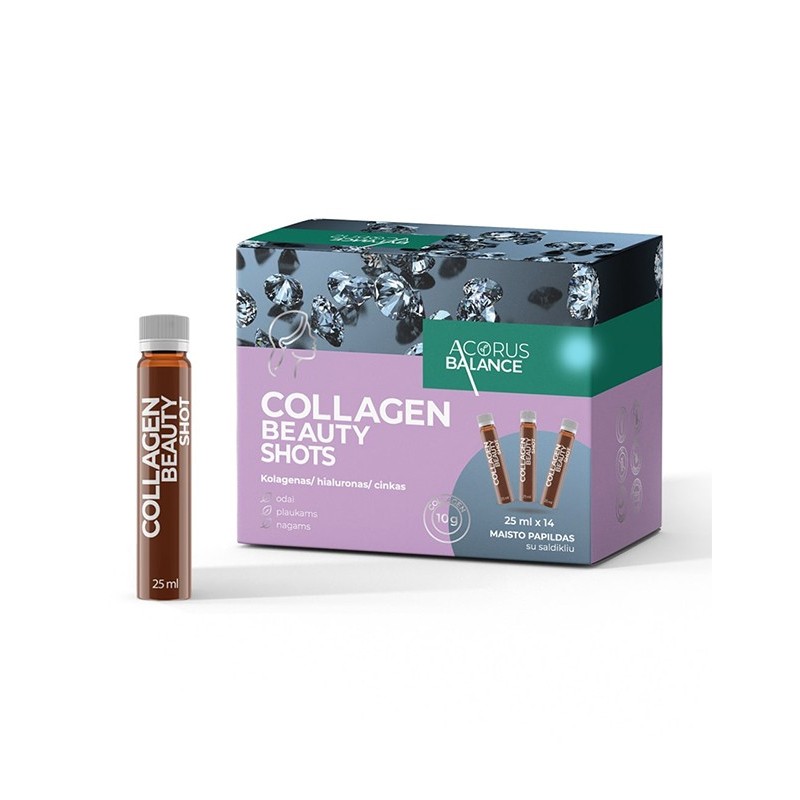 Collagen beauty shots, 14 vnt.