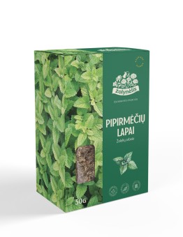 Žolelių arbata pipirmėčių lapai ŽOLYNĖLIS, 50 g