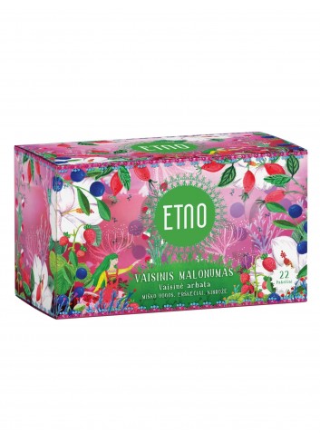 Arbata Vaisinis malonumas ETNO, 22 vnt.