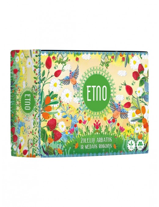 Rinkinys arbata ir medus ETNO, 60 vnt.