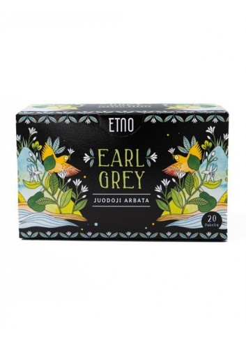 Juodoji arbata Earl Grey ETNO, 20 vnt.