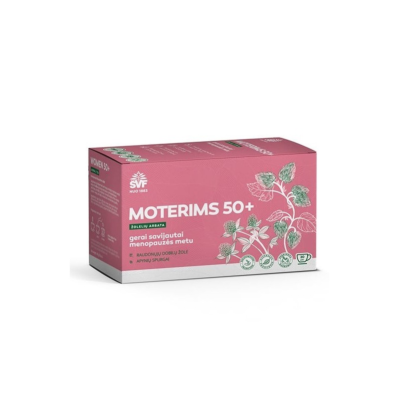 Arbata Moterims 50+ ŠVF, 20 vnt.