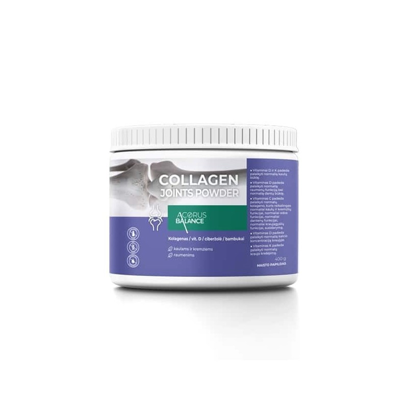 COLLAGEN JOINTS POWDER, sąnariams, 400 g