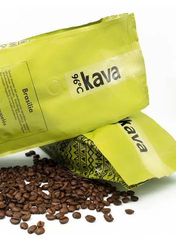 Kavos pupelės KAVA96°C, Brasilia, 900 g