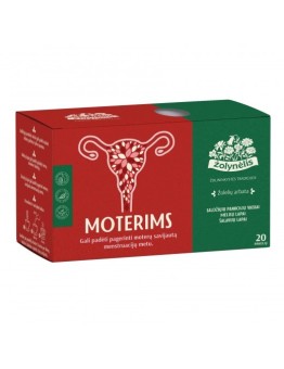 For Women herbal tea, Žolynėlis, 20 tea bags