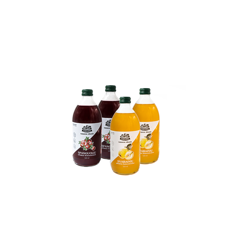 Tea concentrate Set 1, Žolynėlis, 4 pcs