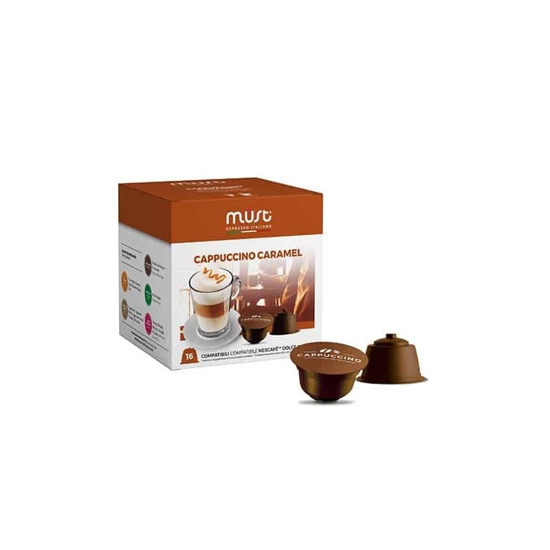 Kavos kapsulės Must „Cappuccino Caramel“, 16 vnt.