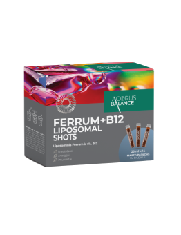 Liposomal shots FERRUM+B12, 14 vnt.